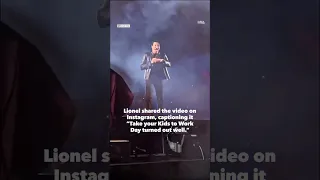 Nicole and Sofia Richie captured gleefully screaming ‘Lionel’ at his concert | GMA