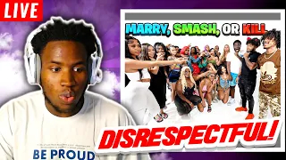 NO WAY THIS HAPPENED! KING CID Marry, Smash, Or Kill! | 20 Girls! REACTION!