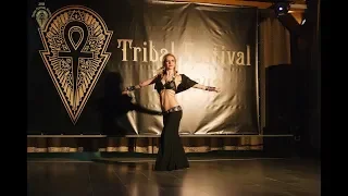 Polina Panova @ Tribal Festival in Belarus 2018