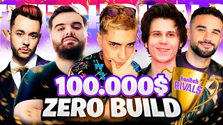 MEJORES MOMENTOS TWITCH RIVALS FORTNITE (SIN CONSTRUIR) Ibai, Grefg, Rubius...