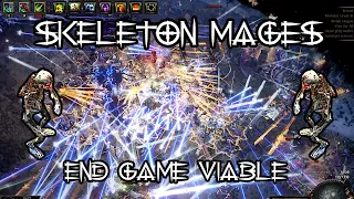 Skeleton Mages with Deadeye-Guardian. Budget minion build for A8 Sirus - Path of Exile (3.13 Ritual)