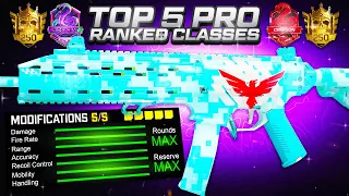 NEW TOP 5 *UPDATED* Pro Meta Best Ranked Play Classes MW3 SEASON 2 😍 CDL Best Class Setups Loadouts