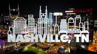 Nashville Tennessee - 4K Drone Video