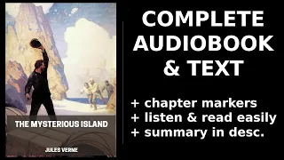 The Mysterious Island (1/2) 💛 By Jules Verne. FULL Audiobook