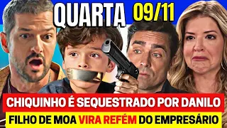 CARA E CORAGEM Capítulo de hoje - QUARTA 09/11 - Resumo Completo da Novela das 7h da GLOBO ao vivo