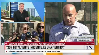 Jorge Martínez, ex DT de Boca acusado de abuso: "Todos los testigos manifestaron que no había abuso"