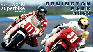 The first World Superbike Meeting | 1988 Donington Park