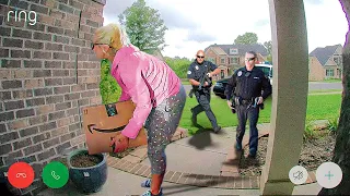 Karen Gets INSTANT KARMA After Stealing Package..