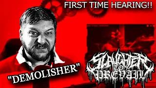 IF THE DEVIL HAD A VOICE! | Slaughter To Prevail - "DEMOLISHER" [FIRST TIME HEARING]REACTION