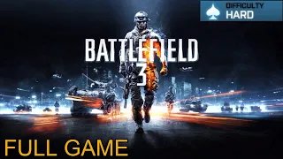 Battlefield 3 Full Gameplay Walkthrough on Hard difficulty