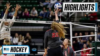 Ohio State at Michigan State | Highlights | Big Ten Volleyball | Nov. 5, 2022