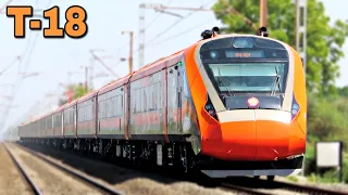 Inaugural Run of Orange Vande Bharat | Second T-18 in Mumbai Ahmedabad