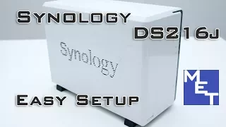 Synology DS216j Unboxing & Setup (feat. Seagate IronWolf 4TB)