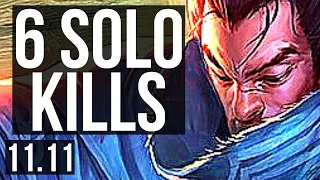 YASUO vs ZED (MID) | 2.1M mastery, 6 solo kills, 13/2/7, Godlike, 300+ games | EUW Diamond | v11.11