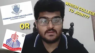 WHICH COLLEGE TO JOIN???|FC COLLEGE|PUNJAB COLLEGE|GCU|BEST COLLEGE OF LAHORE
