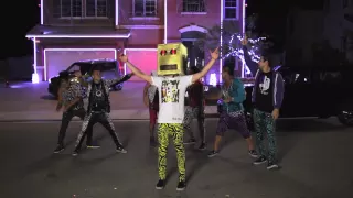 The Kia Soul Shuffle Slam with LMFAO at Halloween House