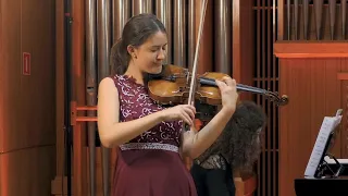 Gershwin – Porgy and Bess Fantasy, Marta Tryzna – violin, Izabela Wilga – piano