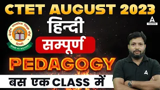 CTET Hindi Pedagogy Marathon 2023 | CTET Hindi Pedagogy By Navneet Sir | CTET Classes 2023