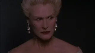 Booed at the opera -- Glenn Close as the Marquise de Merteuil in Dangerous Liaisons