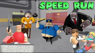 New Record Speed Runs Scary Obby, Barry V2, Borry, Mr Yummy, Bob The Dentist, Butcher Shop