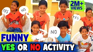 Funny Yes or No activity | Indoor games for kids to boost Decision making Skills | ini's galataas