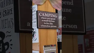 Die Camping Wahrheit! Gesehen in Kanada. #camping #vanlife #caravan #freizeit #reise #urlaub