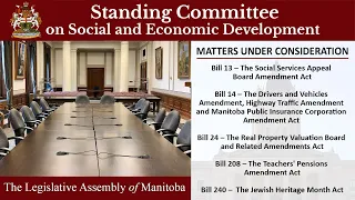Standing Committee on Social and Economic Development  - 255 - October 5, 2022