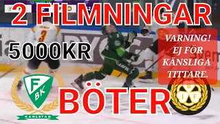 Färjestads 2 filmningar mot Brynäs Böter enligt disciplinnämnden #shl #nhl #hockey #färjestad