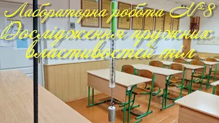 Лабораторна робота №8. Дослідження пружних властивостей тіл. 7 клас