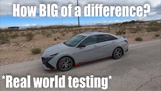 Elantra N "Octane Learning" Before and After | Dragy Tests