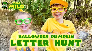 Halloween Pumpkin Letter Hunt | Mega Milo