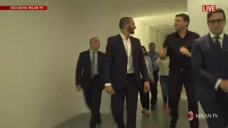 Arrivo Bonucci a Casa Milan