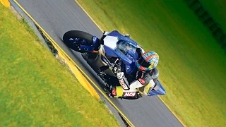 2015 Yamaha R1 world first test | First Ride | Motorcyclenews.com