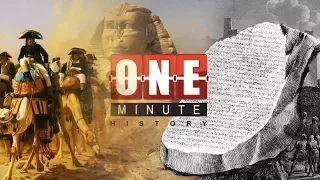 Rosetta Stone - Artifacts Unlocked - One Minute History