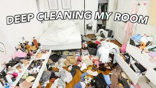 DEEP CLEANING MY ROOM 2021 | CLEANING MOTIVATION
