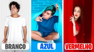 BRANCO VS AZUL VS VERMELHO NO ESCONDE ESCONDE !