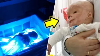 Die Krankenschwester legte das Baby in sein Bettchen und ging. Als sie zurückkam, schrie sie