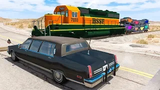 Train Accidents #4 - BeamNG DRIVE | SmashChan