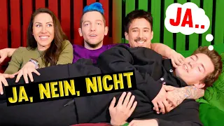 Weirde JA NEIN NICHT Challenge mit REZO, JULIEN, GNU und MEXIFY