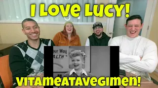 Reacting to 'I Love Lucy' | Lucy's Vitameatavegimen Commercial