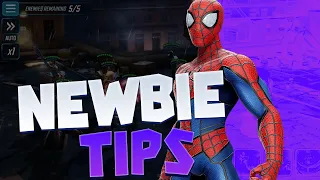 Top 5 Beginner Mistakes I See Everyday! Tips and Tricks for Marvel Strike Force!