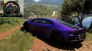 2020 Lamborghini Huracan Evo - Forza Horizon 5 | Logitech G29 Gameplay