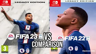 FIFA 23 Vs FIFA 22 Nintendo Switch