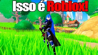 Esse Novo Jogo de Anime no Roblox é SURREAL !