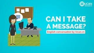 Learn English Conversation: Lesson 20. Can I take a message?