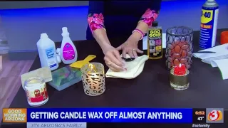 CANDLE WAX - Queen Of Clean on TV