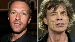 Coldplay’s, Chris Martin Impersonates Mick Jagger