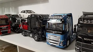 MINI  1/18 VOLVO FH16 XL OCEAN RACE  MODEL -UNBOXING(PREMIUM CLASSIXXS)