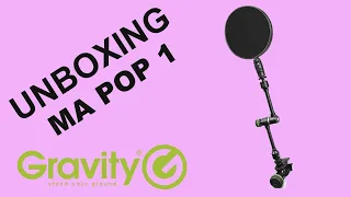 Gravity MA POP 1 Pop Filter Accessory Unboxing!.. MatrixPRO Tech Channel.