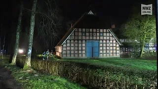 Brand im Museumsdorf Cloppenburg